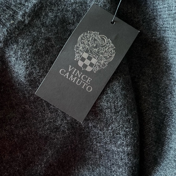 Vince Camuto Charcoal Crew Neck Sweater - Picture 6 of 6